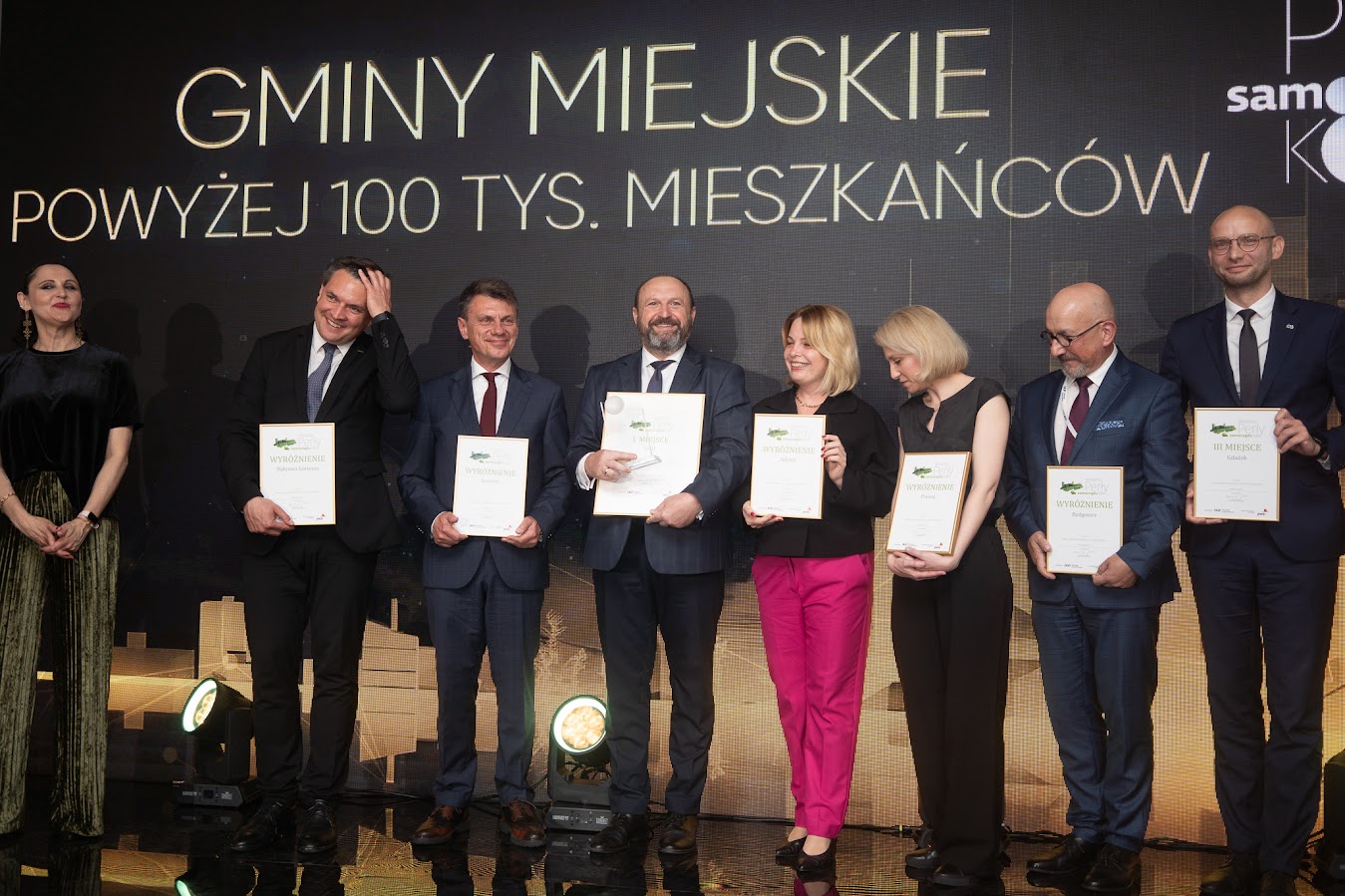 zdjęcie z gali Ranking Perły Samorządu 2024